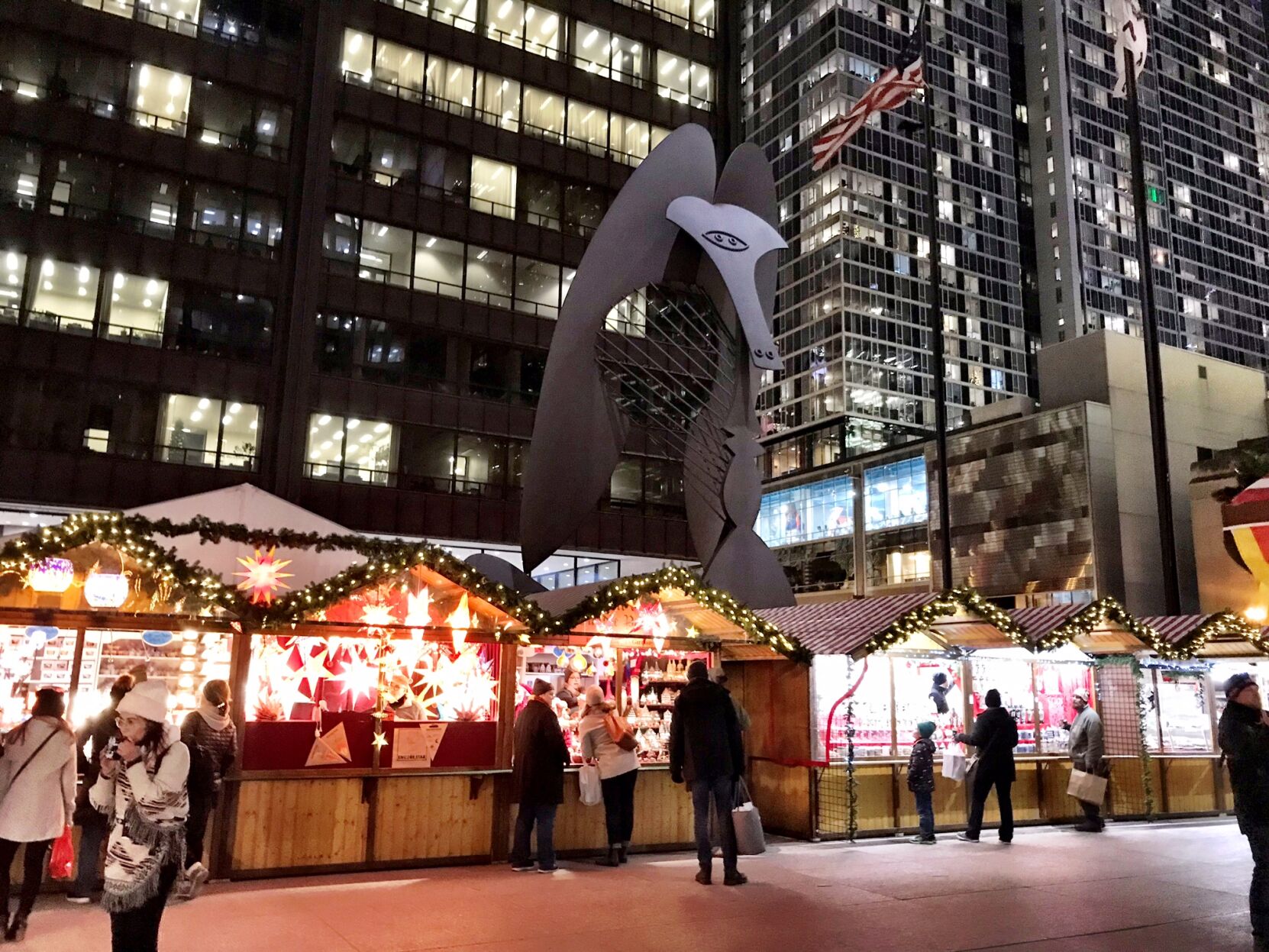 The Christkindlmarket is taking place in 3 locations beginning November 18.
